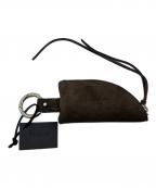 KIKIITOキキイトウ）の古着「SUEDE KEY CASE」｜ブラウン