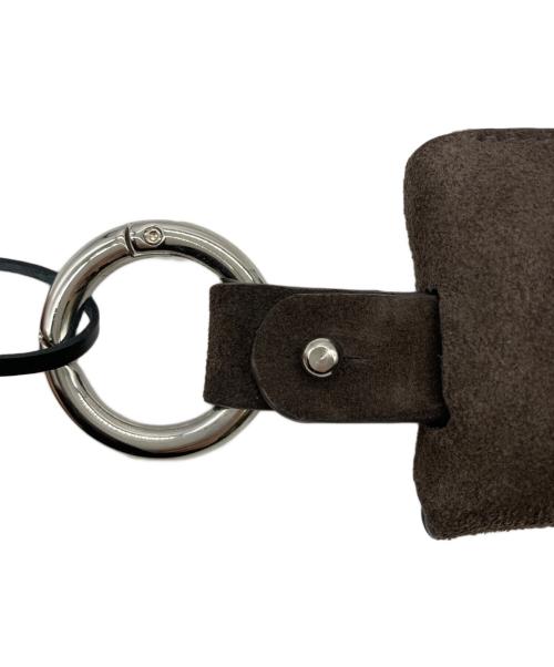 KIKIITO（キキイトウ）KIKIITO (キキイトウ) SUEDE KEY CASE ブラウンの古着・服飾アイテム