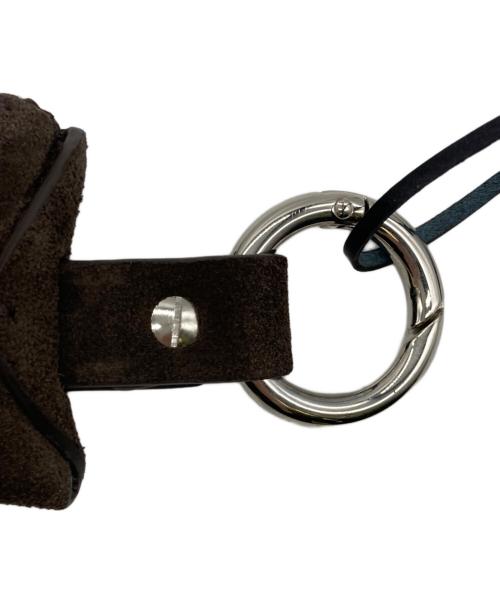KIKIITO（キキイトウ）KIKIITO (キキイトウ) SUEDE KEY CASE ブラウンの古着・服飾アイテム