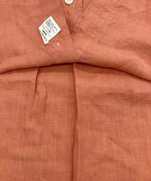 BROOKS BROTHERS（ブルックスブラザーズ）BROOKS BROTHERS (ブルックスブラザーズ) リネンボタンダウンシャツ オレンジ サイズ:Mの古着・服飾アイテム