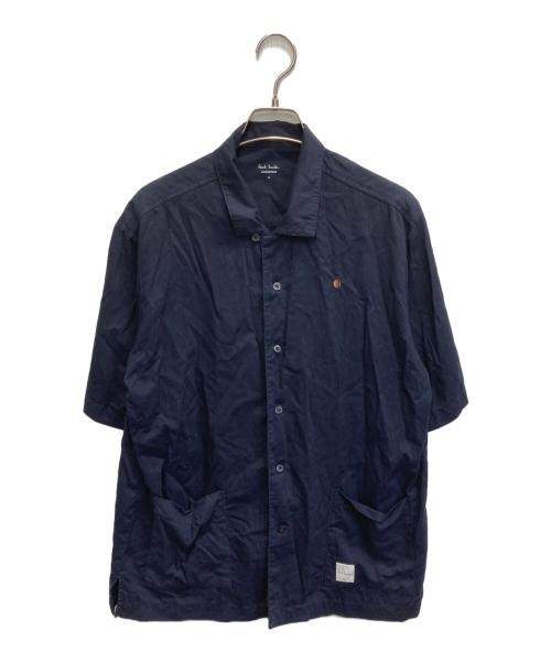 PAUL SMITH（ポールスミス）Paul Smith (ポールスミス) ループカラーシャツ ネイビー サイズ:Mの古着・服飾アイテム