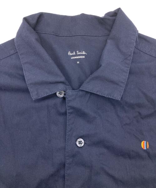 PAUL SMITH（ポールスミス）Paul Smith (ポールスミス) ループカラーシャツ ネイビー サイズ:Mの古着・服飾アイテム