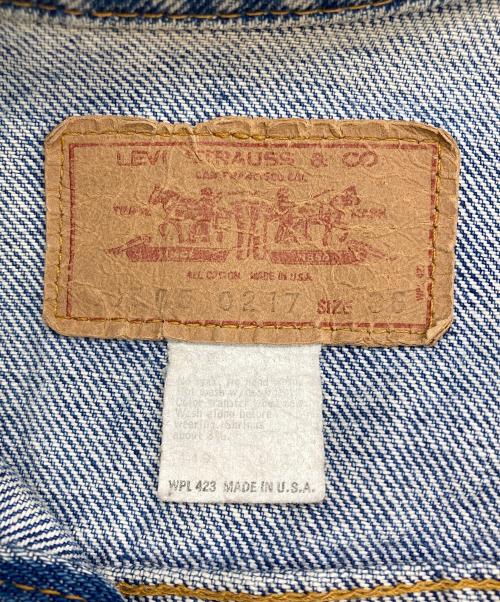 LEVI'S（リーバイス）LEVI'S (リーバイス) 4TH 70505デニムジャケット インディゴ サイズ:36の古着・服飾アイテム