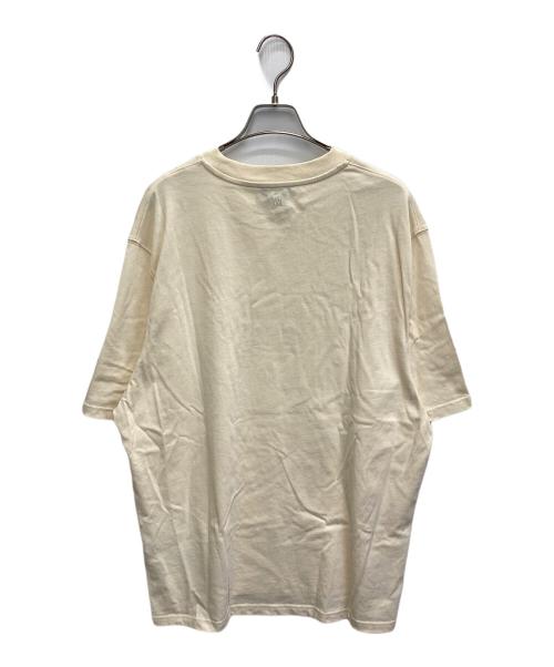 ami（アミ）ami (アミ) オーガニックコットンジャージー Tシャツ ベージュ サイズ:Lの古着・服飾アイテム