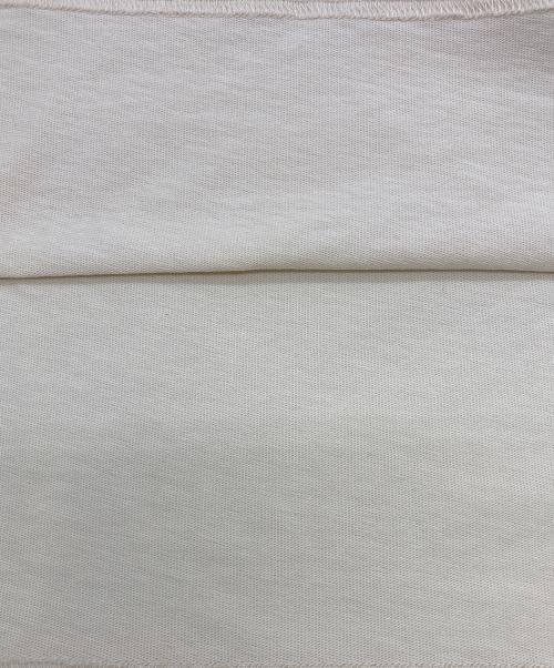 ami（アミ）ami (アミ) オーガニックコットンジャージー Tシャツ ベージュ サイズ:Lの古着・服飾アイテム