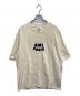 ami（アミ）の古着「オーガニックコットンジャージー Tシャツ」｜ベージュ