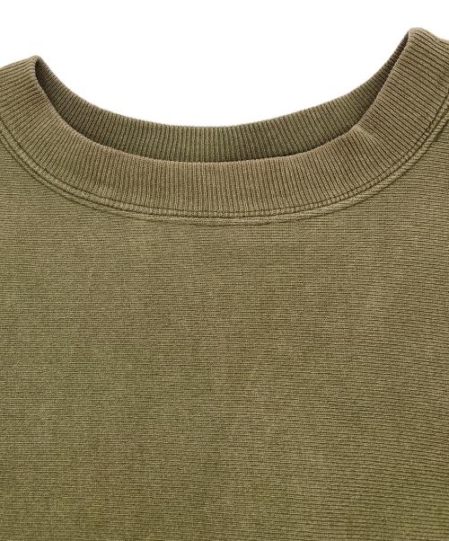 Champion REVERSE WEAVE（チャンピオン リバース ウィーブ）Champion REVERSE WEAVE (チャンピオン リバース ウィーブ) Reverse Weave Sweatshirt オリーブ サイズ:XLの古着・服飾アイテム