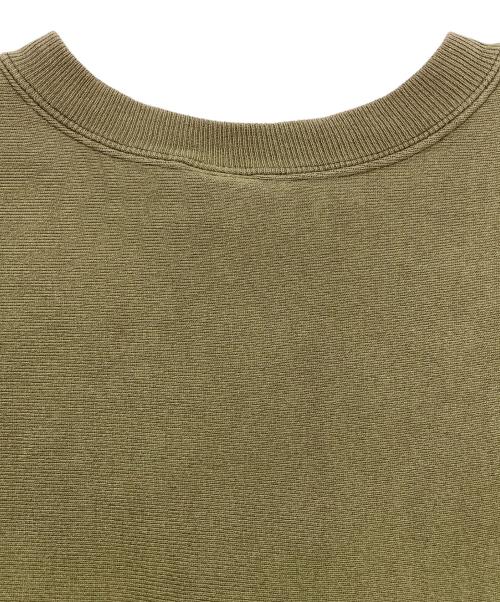 Champion REVERSE WEAVE（チャンピオン リバース ウィーブ）Champion REVERSE WEAVE (チャンピオン リバース ウィーブ) Reverse Weave Sweatshirt オリーブ サイズ:XLの古着・服飾アイテム