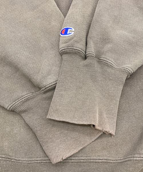 Champion REVERSE WEAVE（チャンピオン リバース ウィーブ）Champion REVERSE WEAVE (チャンピオン リバース ウィーブ) Reverse Weave Sweatshirt オリーブ サイズ:XLの古着・服飾アイテム