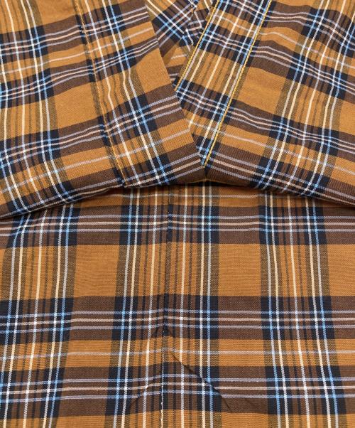 FRED PERRY（フレッドペリー）FRED PERRY (フレッドペリー) ボタンダウンチェックシャツ ブラウン サイズ:Sの古着・服飾アイテム