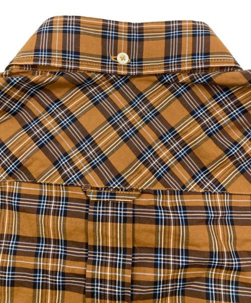FRED PERRY（フレッドペリー）FRED PERRY (フレッドペリー) ボタンダウンチェックシャツ ブラウン サイズ:Sの古着・服飾アイテム