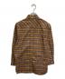 FRED PERRY (フレッドペリー) ボタンダウンチェックシャツ ブラウン サイズ:S：5000円