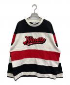 9090×ATMOS9090×アトモス）の古着「Switching Sweat」｜レッド×ブラック