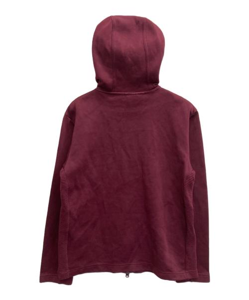 adidas（アディダス）adidas (アディダス) ジップパーカー ボルドー サイズ:Lの古着・服飾アイテム
