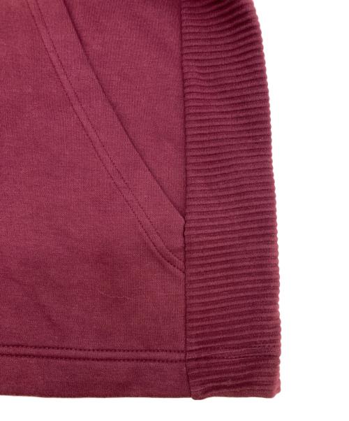 adidas（アディダス）adidas (アディダス) ジップパーカー ボルドー サイズ:Lの古着・服飾アイテム