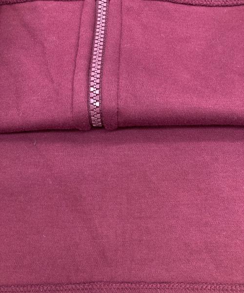 adidas（アディダス）adidas (アディダス) ジップパーカー ボルドー サイズ:Lの古着・服飾アイテム