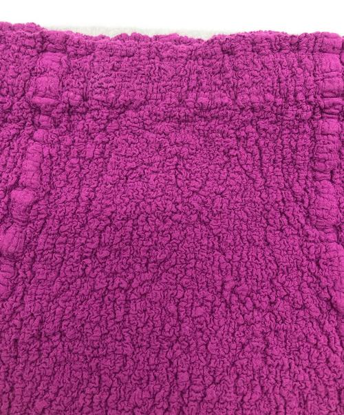 ISSEY MIYAKE me（イッセイ ミヤケ ミー）ISSEY MIYAKE me (イッセイ ミヤケ ミー) シワ加工ミディスカート パープル サイズ:FREEの古着・服飾アイテム