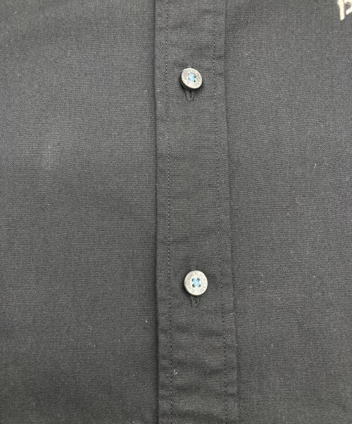 BURBERRY BLACK LABEL（バーバリーブラックレーベル）BURBERRY BLACK LABEL (バーバリーブラックレーベル) ロゴ半袖シャツ ブラック サイズ:Sの古着・服飾アイテム