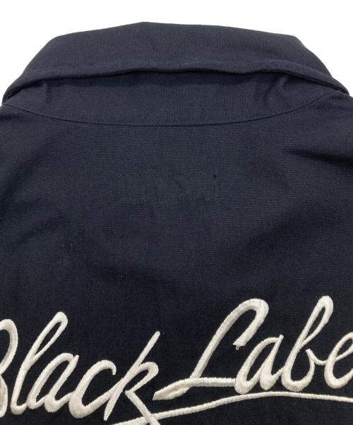 BURBERRY BLACK LABEL（バーバリーブラックレーベル）BURBERRY BLACK LABEL (バーバリーブラックレーベル) ロゴ半袖シャツ ブラック サイズ:Sの古着・服飾アイテム