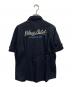 BURBERRY BLACK LABEL (バーバリーブラックレーベル) ロゴ半袖シャツ ブラック サイズ:S：6000円