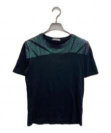 ISSEY MIYAKE（イッセイミヤケ）の古着「半袖カットソー」｜ブラック