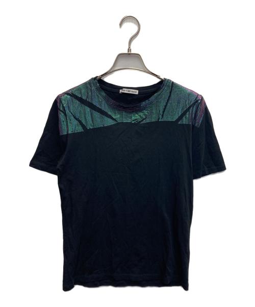 ISSEY MIYAKE（イッセイミヤケ）ISSEY MIYAKE (イッセイミヤケ) 半袖カットソー ブラック サイズ:SIZE2の古着・服飾アイテム