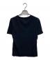 ISSEY MIYAKE (イッセイミヤケ) 半袖カットソー ブラック サイズ:SIZE2：5000円