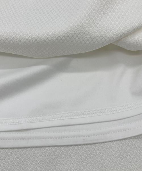 huit（ユイット）huit (ユイット) バックパール ロング ワンピース ホワイト サイズ:xsの古着・服飾アイテム