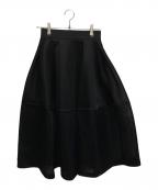 Ligリグ）の古着「sheer volume skirt」｜ブラック