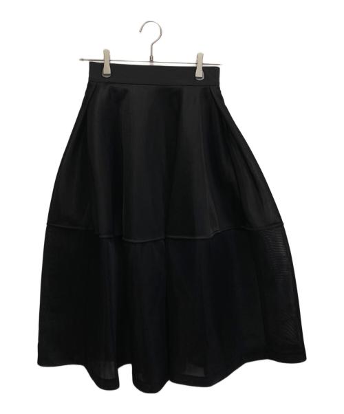Lig（リグ）LIG (リグ) sheer volume skirt ブラック サイズ:Mの古着・服飾アイテム