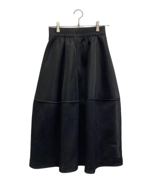 Lig（リグ）LIG (リグ) sheer volume skirt ブラック サイズ:Mの古着・服飾アイテム