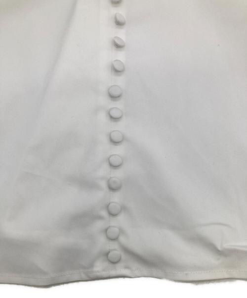 L.elu（エル）L.ELU (エル) ボウタイブラウス ホワイト サイズ:FREEの古着・服飾アイテム