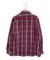 ST JOHN'S BAY (セントジョンズベイ) チェックネルシャツ パープル サイズ:XL：4000円
