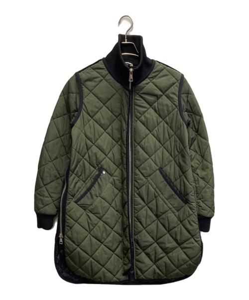 SOSKEN（ソスケン）sosken (ソスケン) キルティングコート グリーン サイズ:1の古着・服飾アイテム