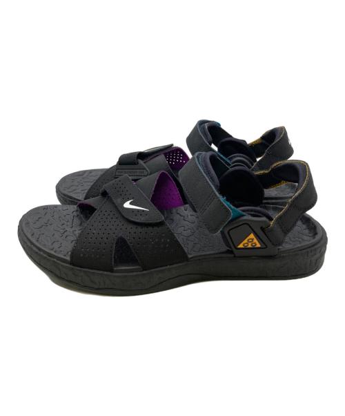 NIKE ACG（ナイキエーシージー）NIKE ACG (ナイキエーシージー) AIR DESCHUTZ サンダル ブラック サイズ:27の古着・服飾アイテム