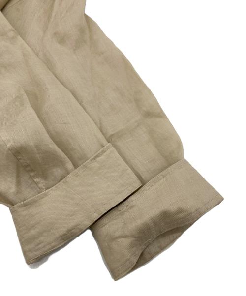 MACKINTOSH LONDON（マッキントッシュ ロンドン）MACKINTOSH LONDON (マッキントッシュ ロンドン) シアーラミージャケット ベージュ サイズ:38の古着・服飾アイテム