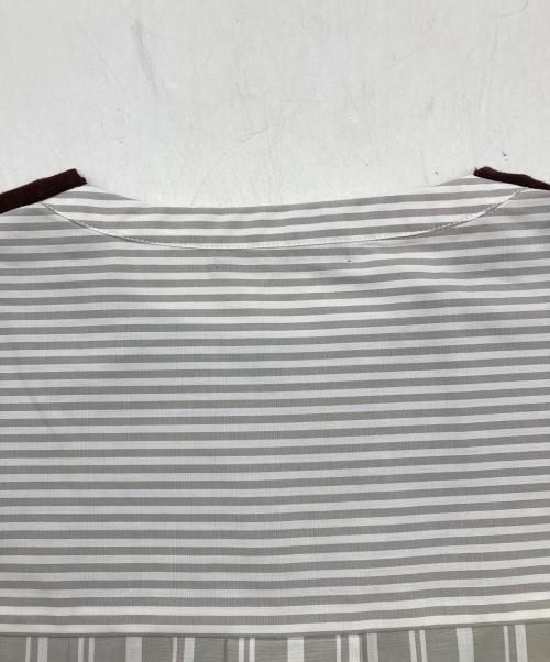 Aquascutum（アクアスキュータム）Aquascutum (アクアスキュータム) シャツコンビニット ブラウン サイズ:8の古着・服飾アイテム