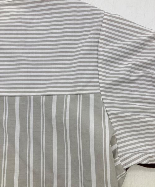 Aquascutum（アクアスキュータム）Aquascutum (アクアスキュータム) シャツコンビニット ブラウン サイズ:8の古着・服飾アイテム