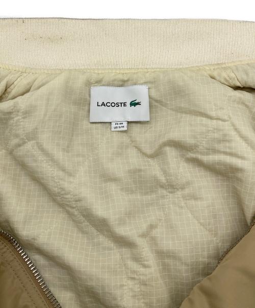LACOSTE（ラコステ）LACOSTE (ラコステ) リバーシブルボンバージャケット ベージュ サイズ:48の古着・服飾アイテム