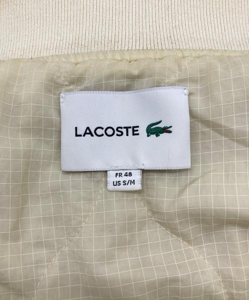 LACOSTE（ラコステ）LACOSTE (ラコステ) リバーシブルボンバージャケット ベージュ サイズ:48の古着・服飾アイテム