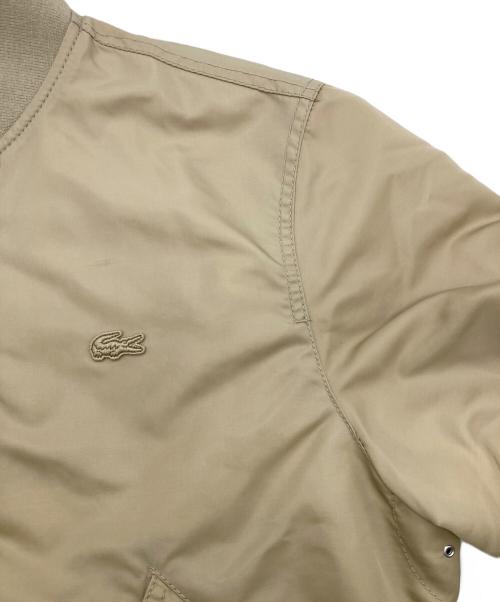 LACOSTE（ラコステ）LACOSTE (ラコステ) リバーシブルボンバージャケット ベージュ サイズ:48の古着・服飾アイテム