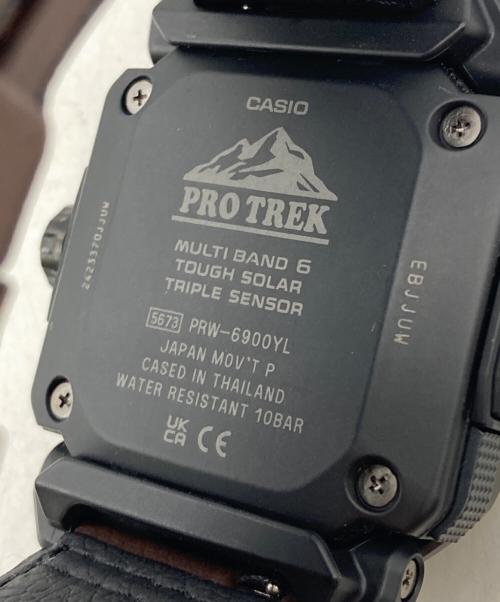 CASIO（カシオ）CASIO (カシオ) PRO TREKデジアナウォッチ ブラックの古着・服飾アイテム