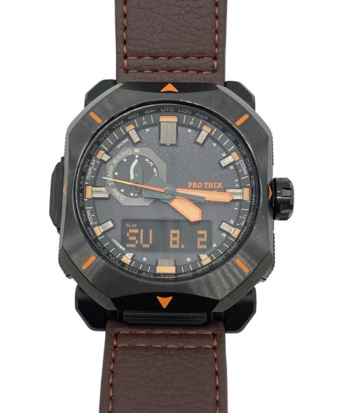 CASIO（カシオ）CASIO (カシオ) PRO TREKデジアナウォッチ ブラックの古着・服飾アイテム