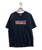 SUPREMEシュプリーム）の古着「DRUGS TEE」｜ブラック