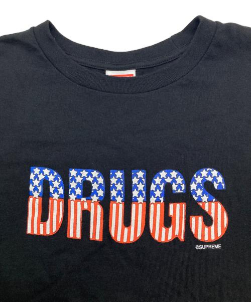 SUPREME（シュプリーム）Supreme (シュプリーム) DRUGS TEE ブラック サイズ:Mの古着・服飾アイテム