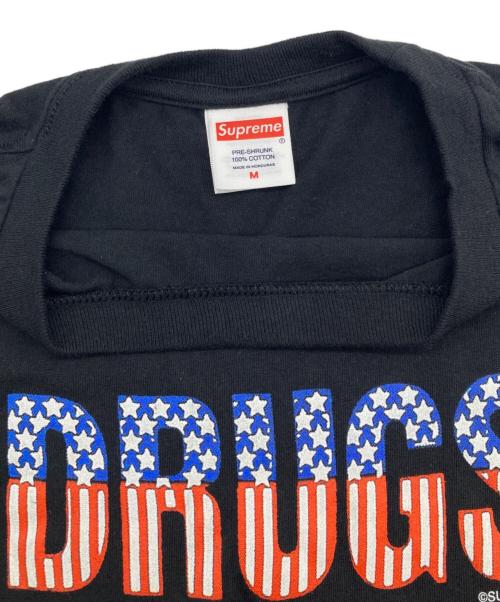 SUPREME（シュプリーム）Supreme (シュプリーム) DRUGS TEE ブラック サイズ:Mの古着・服飾アイテム