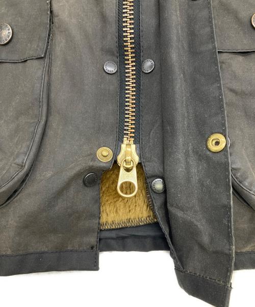 Barbour（バブアー）Barbour (バブアー) ライナー付きBEDALEジャケット ブラック×ブラウン サイズ:34の古着・服飾アイテム