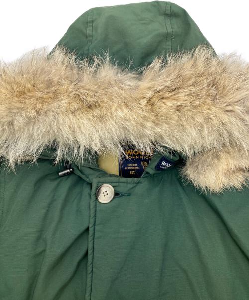 WOOLRICH（ウールリッチ）WOOLRICH (ウールリッチ) ARCTIC PARKA グリーン サイズ:Sの古着・服飾アイテム