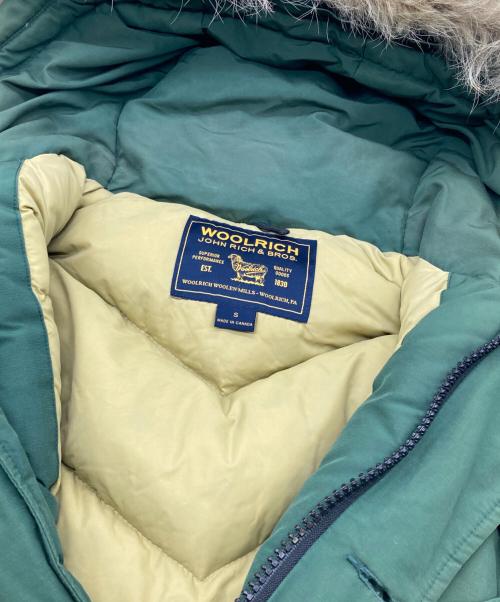 WOOLRICH（ウールリッチ）WOOLRICH (ウールリッチ) ARCTIC PARKA グリーン サイズ:Sの古着・服飾アイテム