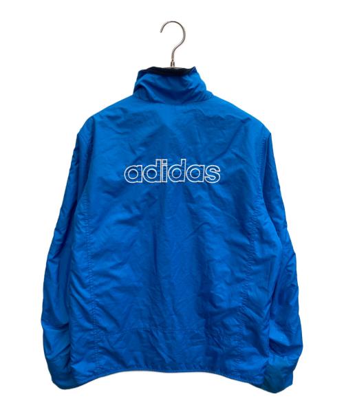 adidas（アディダス）adidas (アディダス) ナイロントラックジャケット ブルー サイズ:Lの古着・服飾アイテム